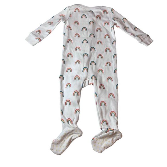 NWT Janie and Jack Zipper Rainbow Sleeper (6-12 Months) - Picture 2 of 7